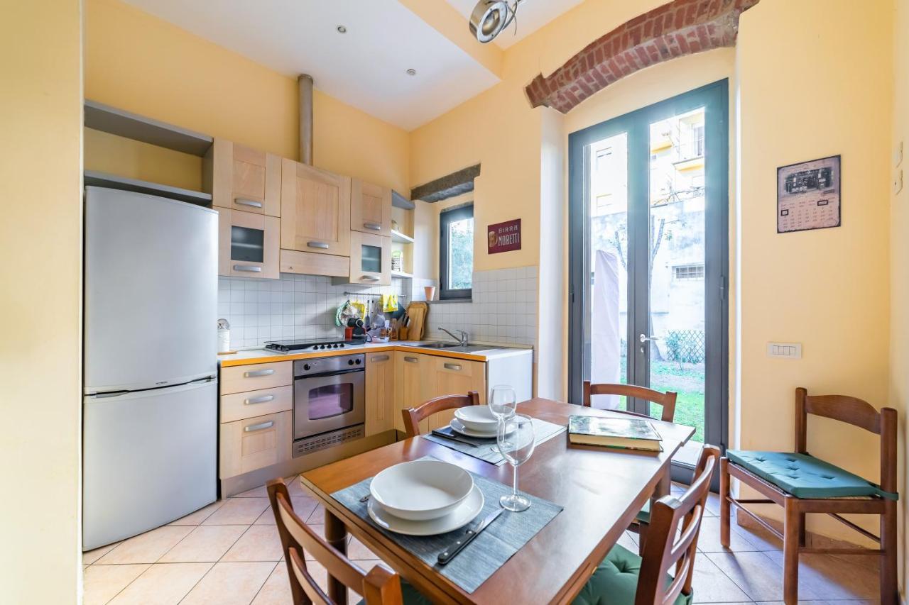 Florence Quiet Apartment With Private Garden Bagian luar foto